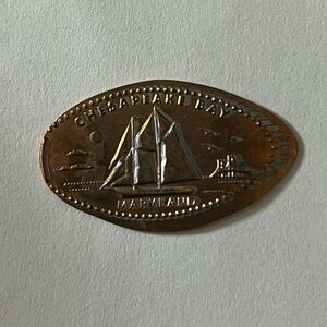 Chesapeake Bay Maryland - Elongated coin/ Squished Penny